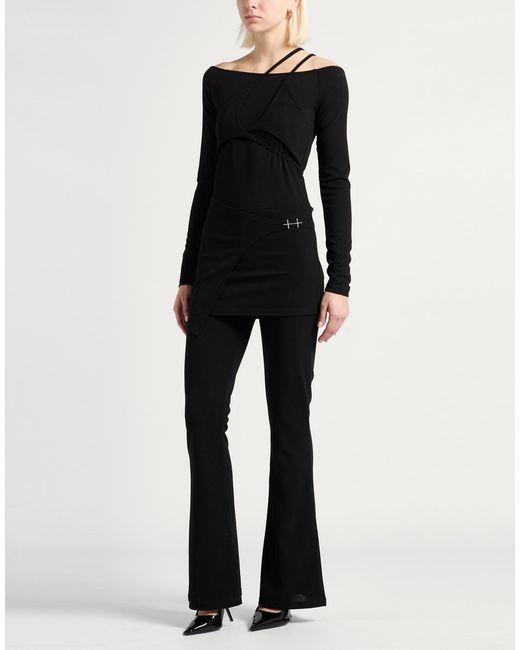 HELIOT EMIL Black Jumpsuit Polyester, Elastane