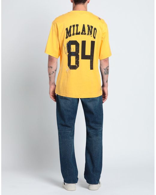 Dolce & Gabbana T-shirts in Yellow für Herren