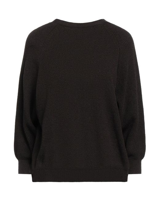 Ba&sh Cashmere Sweater in Dark Brown (Black) | Lyst
