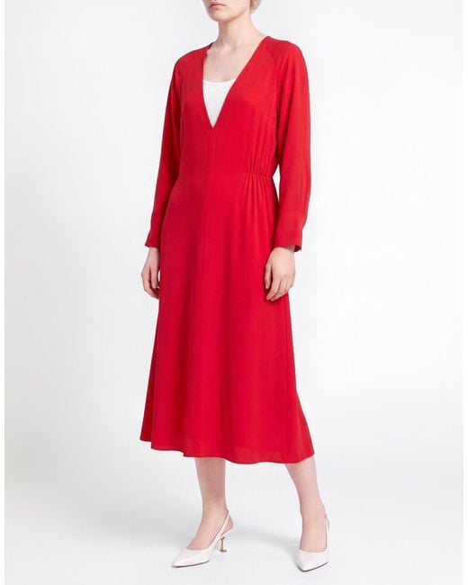 Boss Red Midi Dress Viscose, Elastane