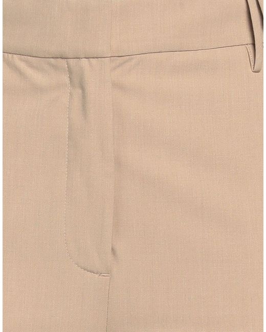Ganni Natural Pants Viscose, Recycled Polyester, Elastane, Polyester