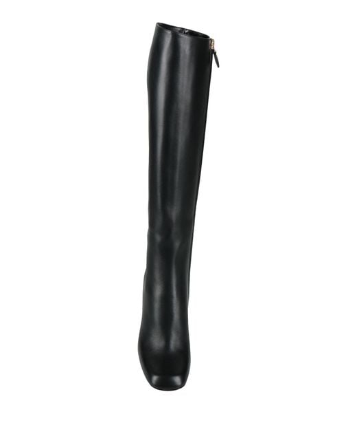 Victoria Beckham Black Boot Leather