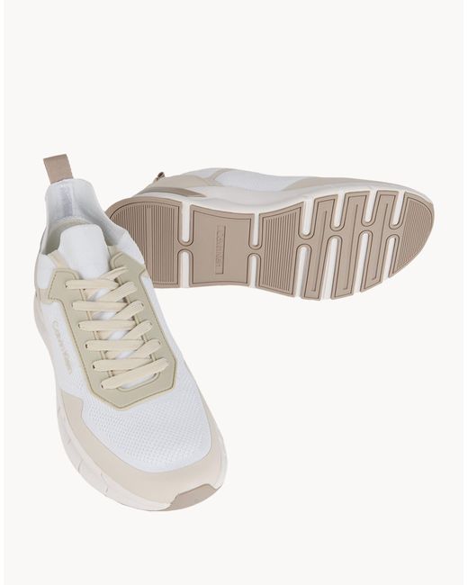 Calvin Klein White Trainers for men