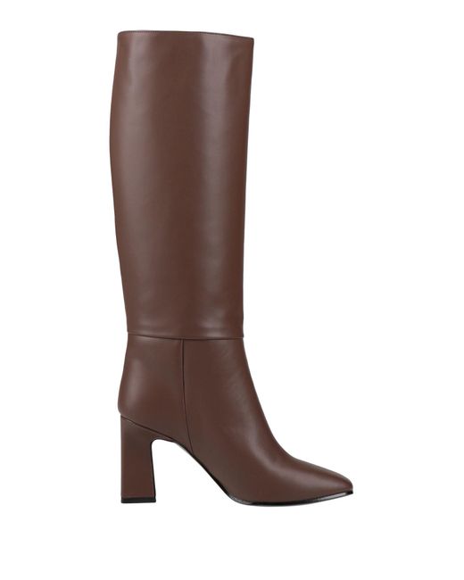 Ovye' By Cristina Lucchi Brown Knee Boots