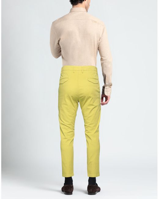 Yan Simmon Yellow Pants for men