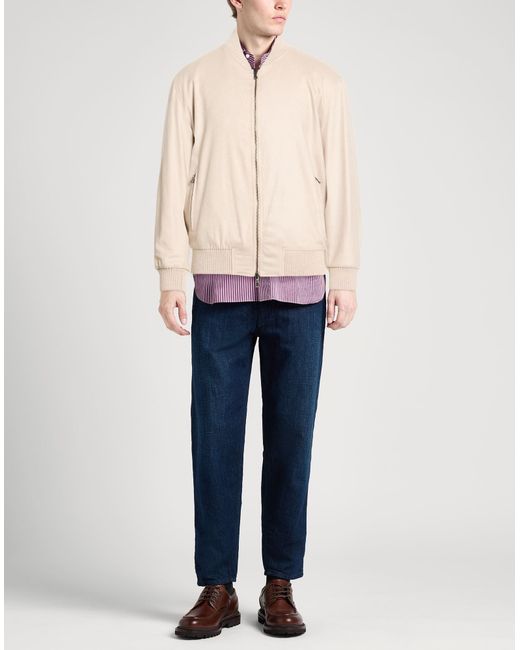 Chaqueta Y Cazadora Barba Napoli de hombre de color Natural