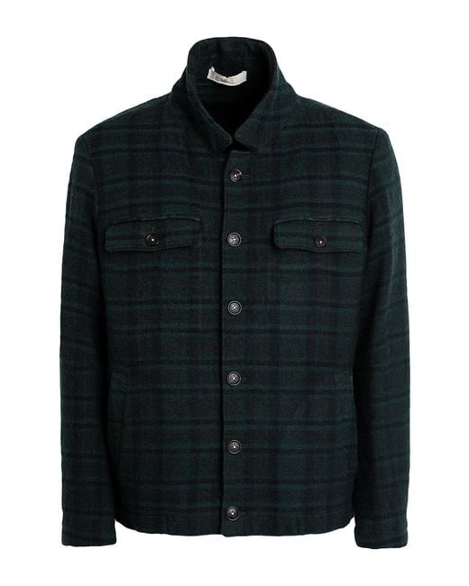Massimo Alba Black Jacket Virgin Wool for men