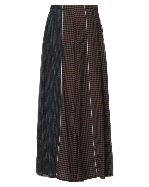 Alysi Black Maxi Skirt