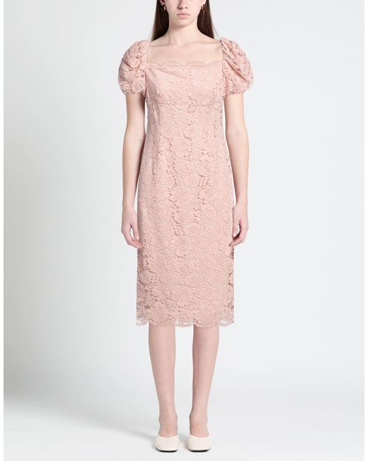 Pinko Pink Midi Dress