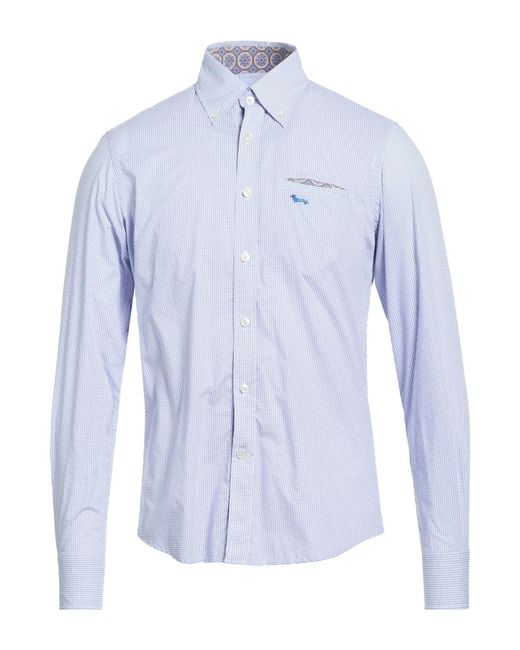 Harmont & Blaine Blue Shirt Cotton for men