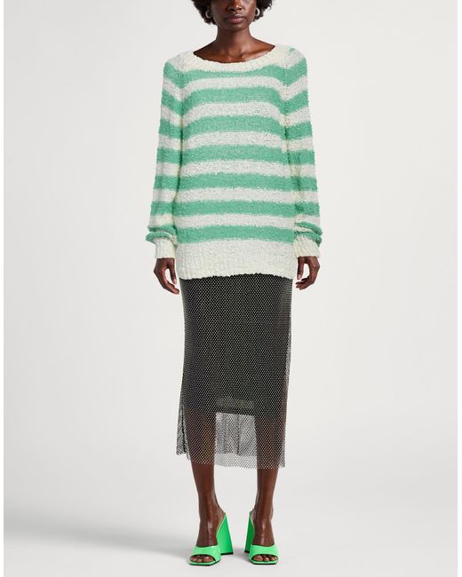 ViCOLO Green Ivory Sweater Cotton, Polyamide