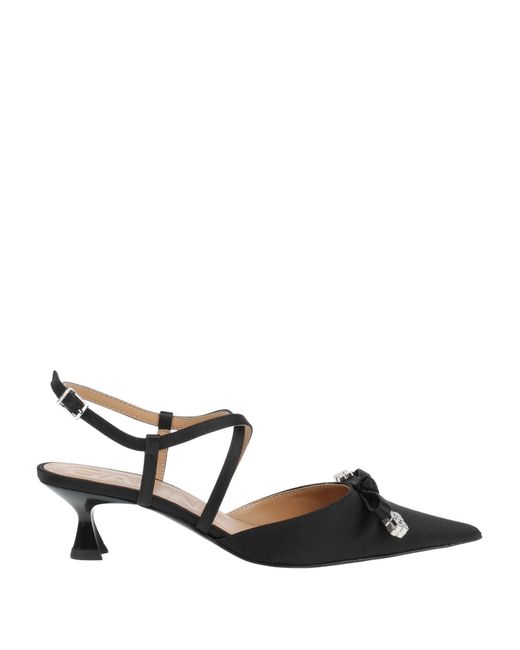 Ganni Black Pumps