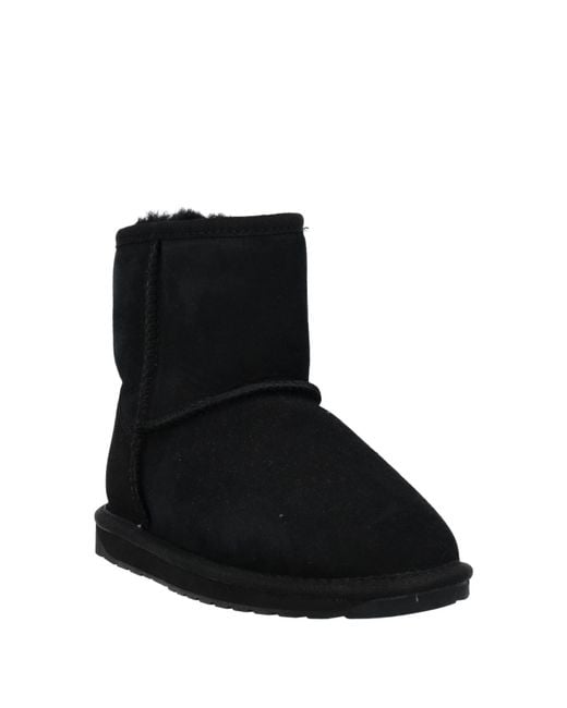 EMU Black Ankle Boots