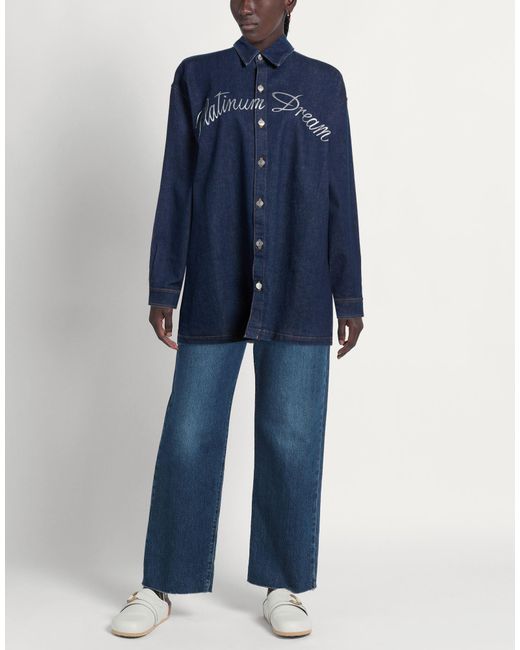 Stella McCartney Blue Denim Outerwear