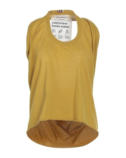 Extreme Cashmere Yellow Top