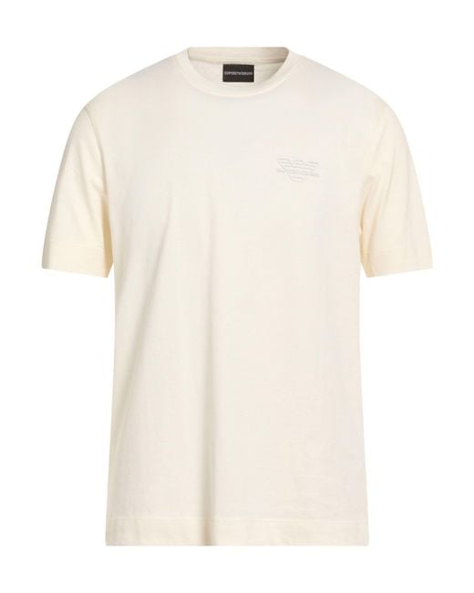 Emporio Armani White T-Shirt for men
