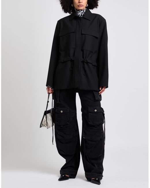 Nina Ricci Black Jacket Polyester, Viscose, Elastane