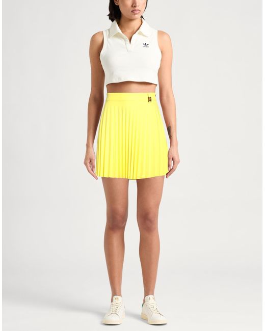Save The Duck Yellow Mini Skirt