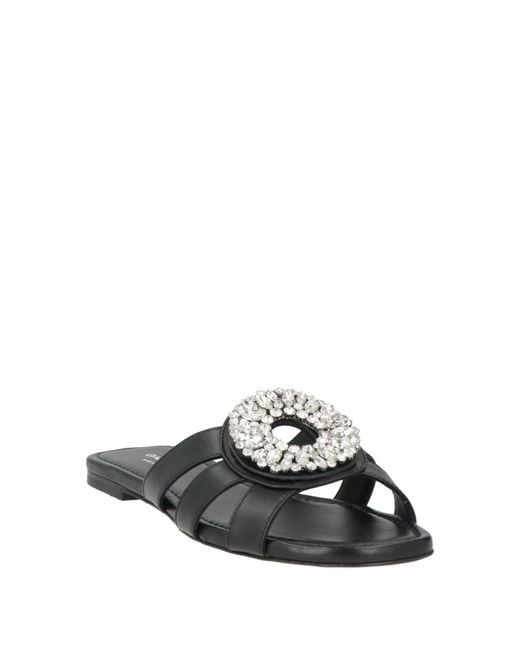 Baldinini Black Sandals Leather