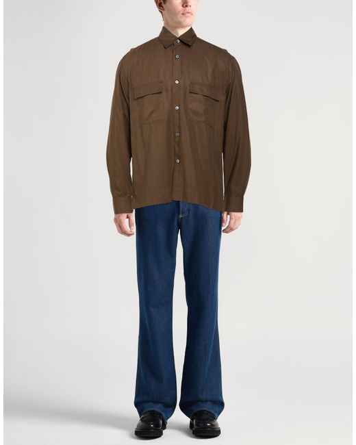 Xacus Brown Shirt for men