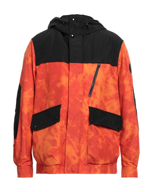 Woolrich Orange Overcoat & Trench Coat for men