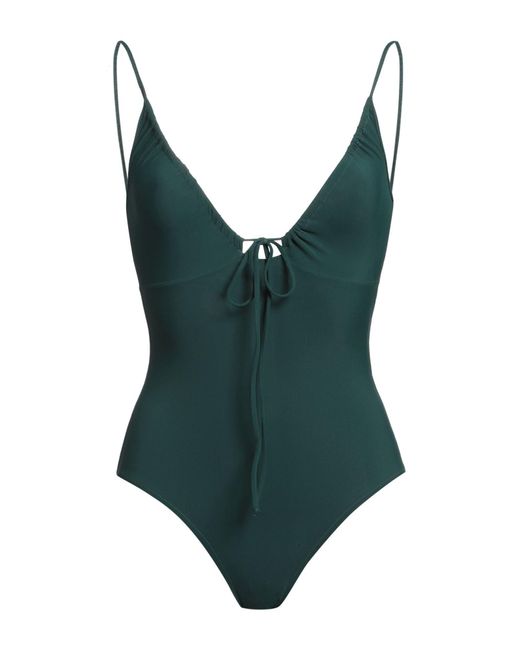 Siyu Green One-piece Swimsuit