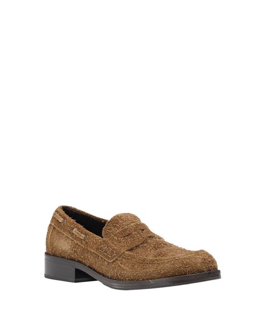 Ash Brown Loafers Leather