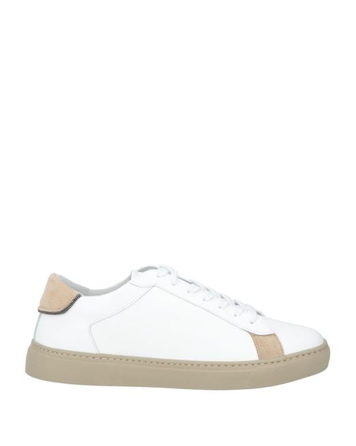Fabiana Filippi Natural Sneakers Leather