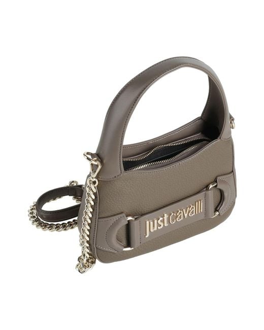 Just Cavalli Gray Handbag