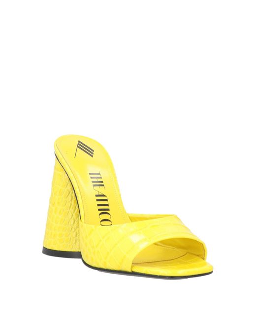 Sandali di The Attico in Yellow