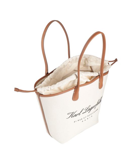 Karl Lagerfeld Natural Handbag
