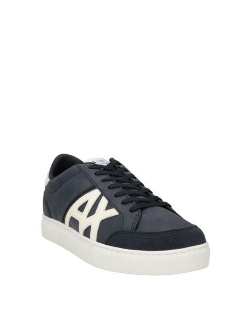 ARMANI EXCHANGE Black Trainers for men