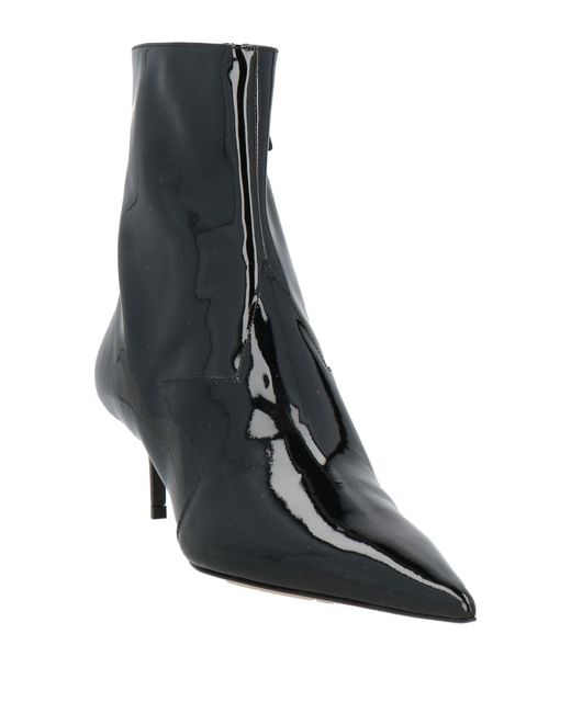 Coperni Black Ankle Boots Leather