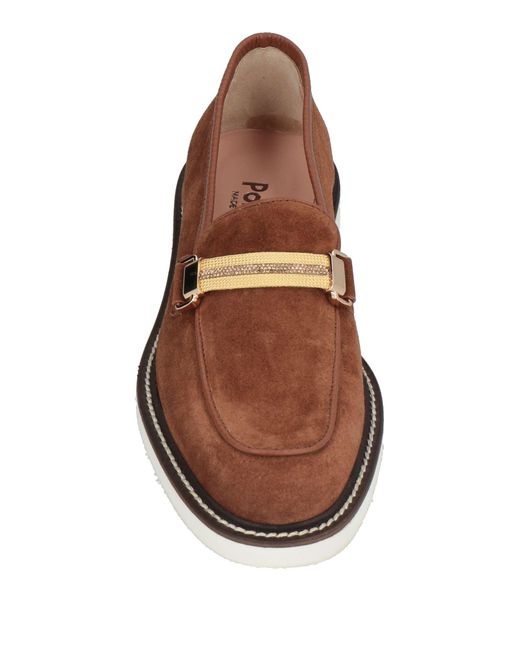 Pollini Brown Mokassin