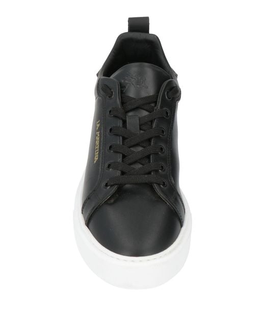 La Martina Black Trainers