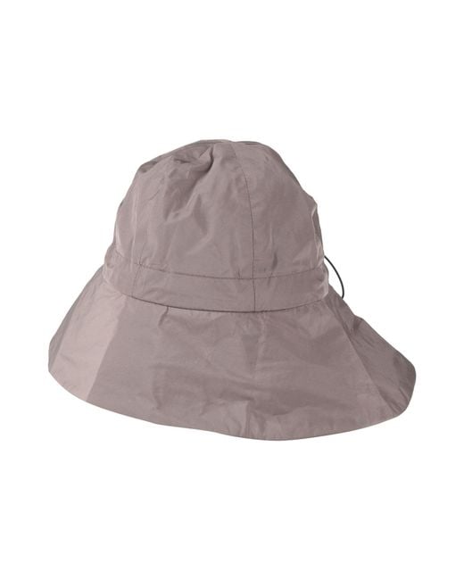 Fabiana Filippi Gray Hat Polyester