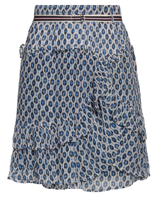 MOLIIN Copenhagen Blue Mini Skirt