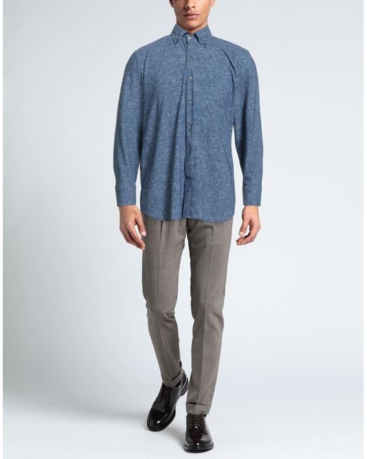 Ghirardelli Blue Shirts for men