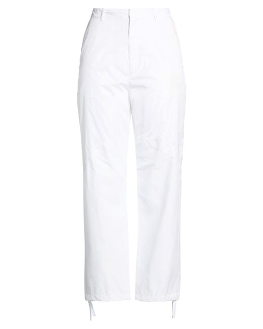 Moncler White Pants Polyamide, Polyester