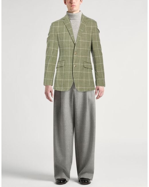 Hackett Green Blazer Cotton for men