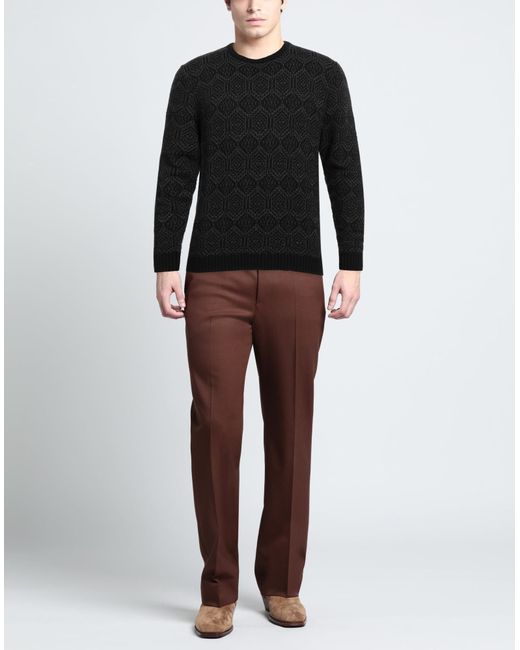 Crossley Black Sweater for men