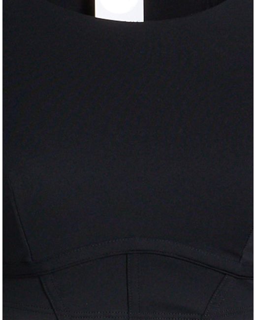 Versace Black T-Shirt Polyamide, Elastane