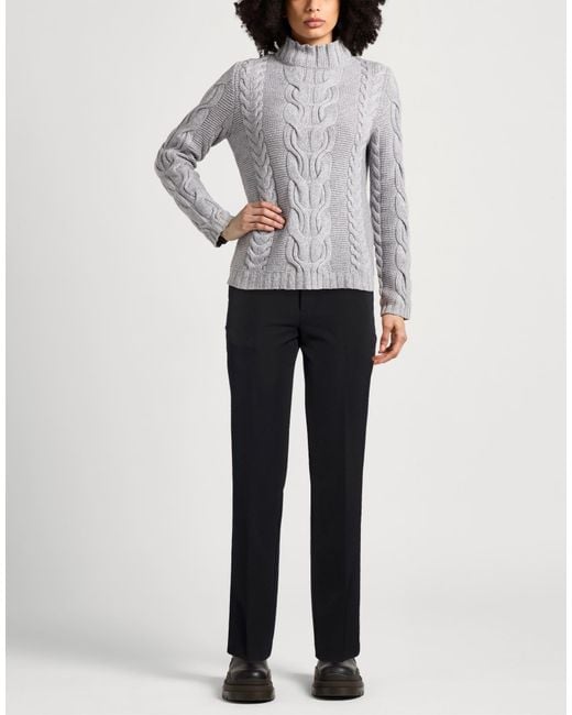 Department 5 Black Pants Polyester, Elastane