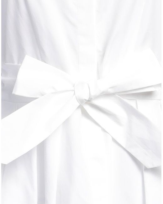 Eleventy White Midi Dress