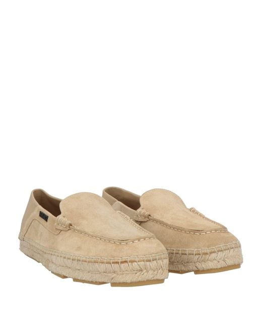 Espadrillas di Versace in Natural da Uomo