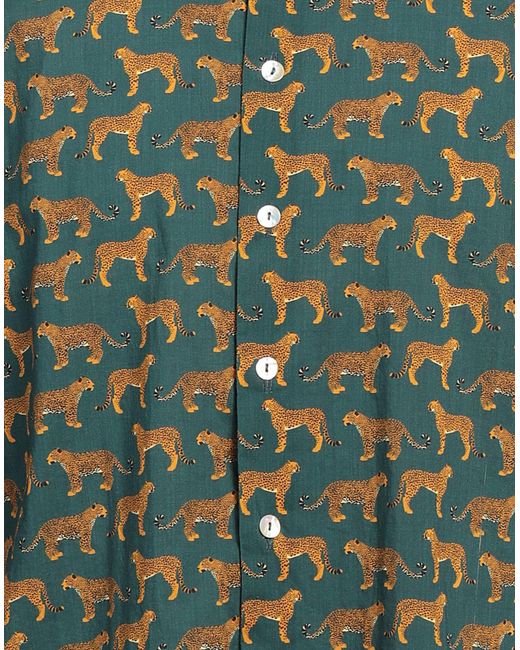 Camisa Mc2 Saint Barth de hombre de color Green