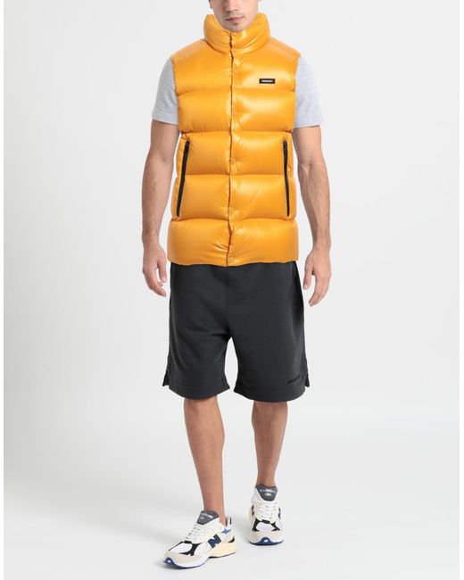 Chompa Sin Mangas Freedomday de hombre de color Yellow