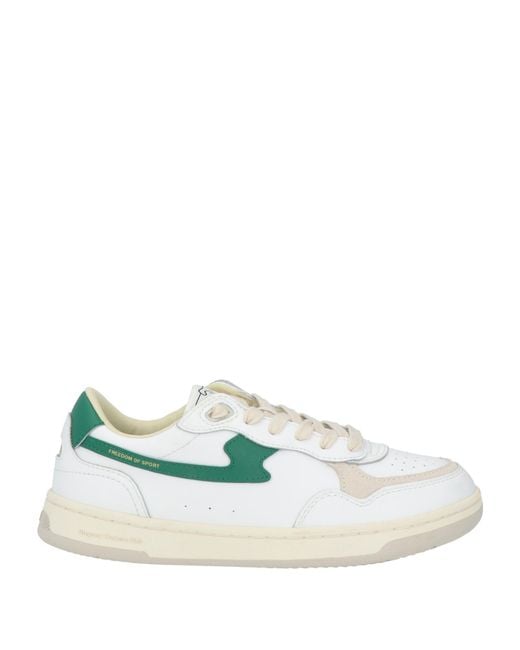 Stepney Workers Club White Sneakers Leather