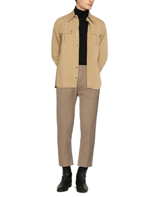 Michael Coal Natural Trouser for men