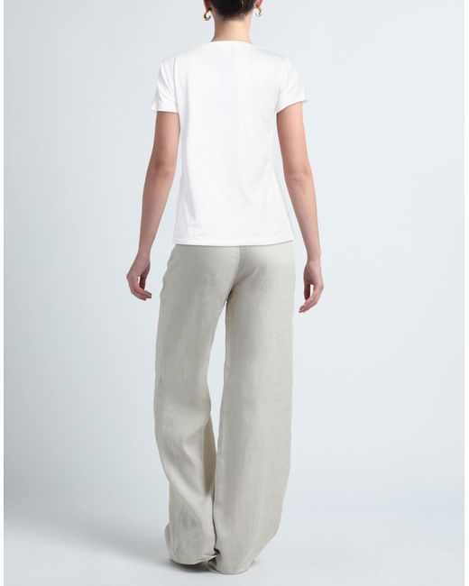 Camiseta DOUBLE C de color White